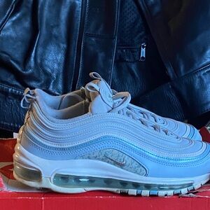 Nike Air Max 97 Men's Sneakers - Light Gray and White